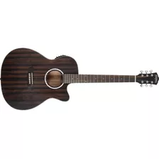 Guitarra Electroacústica 6 Cuerdas Washburn Ebony Ace Full