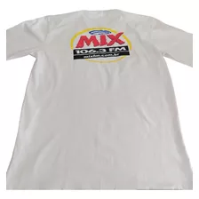 Camiseta Nx Zero Da Rádio Mix De 2015 Tamanho M É Nova 