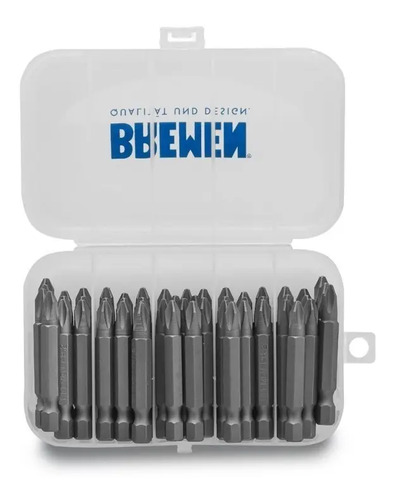 Puntas Atornillador Ph2 X 50mm Bremen Caja X 50u Magneticas Cod. 7236 Dgm