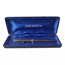 Lapicera Sheaffer Plata Made In Usa Con Estuche 