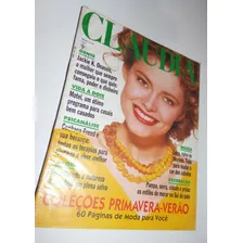 Revista Claudia Setembro 1989 Capa Sherry Holmes
