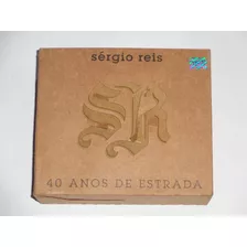 Box Cd Sergio Reis 40 Anos De Estrada Otimo Estado Bmg 2000