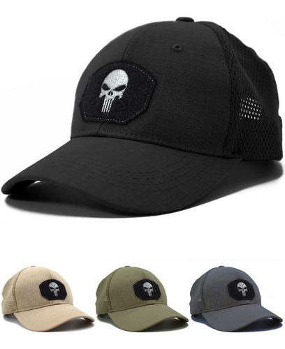 Militar Fury Gorra Táctica Militar logo Punisher