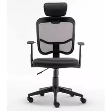 Cadeira Office Comfort Mesh Ii Classe 2 Ergonomica Flexinter Cor Preto Material Do Estofamento Tecido