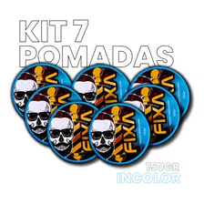 Kit 7 Modelador Capilar Incolor Fixa Cera Finalizadora