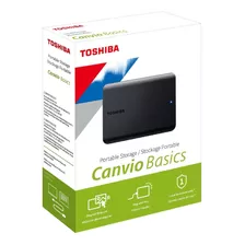 Hd 4tb Externo Usb 3.0 Toshiba Canvio Basics, Hdtb540xk3ca