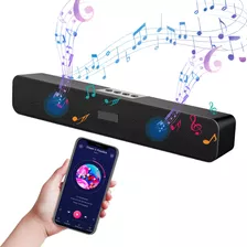 Barra De Sonido Recargable Bocina Bluetooth Altavoz Karaoke