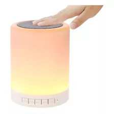 Parlante Bluetooth Táctil Con Luces 