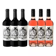 Vino Cordero Con Piel De Lobo Malbec X3 + Rose X3 750ml