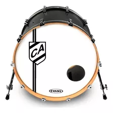 Adesivo Escudo P/ Bumbo - Bass Drum Shield Custom Initials