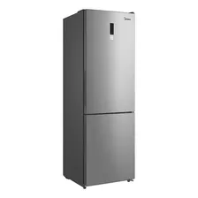 Refrigerador Auto Defrost Midea Bottom Mount Mdrb308fgm04 Acero Inoxidable Con Freezer 296l 115v