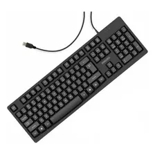 Teclado Philips K214 Com Fio Usb Design Silencioso Spk6214