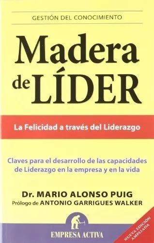 Libro Madera De Líder - Mario Alonso Puig