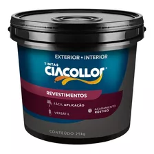 Textura Projetada Ciacollor Plus Branco 25 Kg 