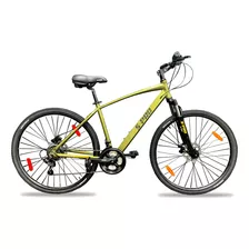Bicicleta Aluminio Trekking S-pro Discovery Verde Rodado 28