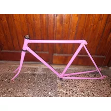  Cuadro De Bicicleta Con Horquilla Y Piñon Mtb Metal Y Acero