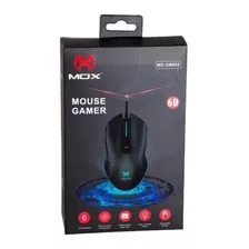 Mouse Gamer Profissional Óptico 6 Botões Resolução 3600dpi