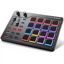 Controlador Panda Midi Donner Midi Pad 16 Pads Produção Musi