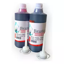 Tinta Para Marcação De Cartazes 1 Preto E 1 Vermelho 500ml