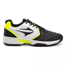 Zapatillas Topper Tenis T-padel Color Blanco/negro/amarillo - Adulto 44 Ar