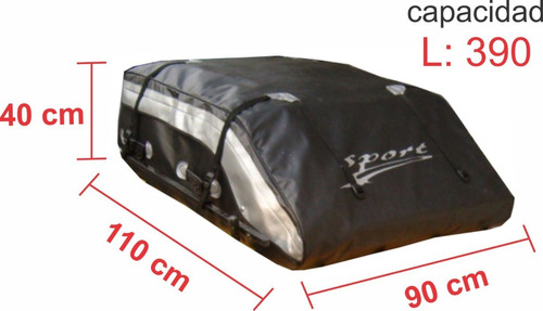 Bolsa Portaequipaje De Maxima Capacidad 100% Impermeable Foto 4