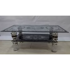 Mesa De Vidrio Con Diseños