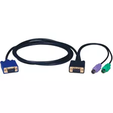 Cable 3 En 1 Tripp Lite P750-015 Para Teclado Video Y Mouse Color 52049