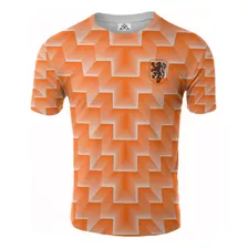 Camiseta Holanda Paises Bajos Retro Artemix Cax-0099