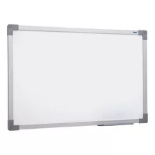 Lousa Quadro Branco 70x50cm Moldura Soft Alumínio