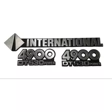 International Truck Hood 4900 Dt 530 Power Emblema X3