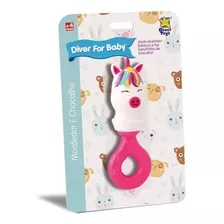 Diver For Baby Mordedor Chocalho Unicornio Diver Toys