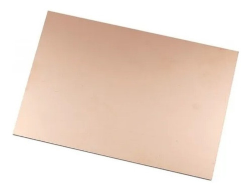 Placa Plaqueta Fenolico 10x20 Simple Faz Cobre Pcb Pertinax