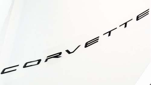 1 Emblema De Letras De Corbeta Trasera 3d, Para Corvette 202 Foto 3