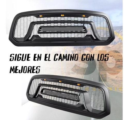 Parrilla Letra Led Dodge Ram 1500 2018 Tipo Rebel Foto 7