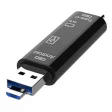 Adaptador De Lector De Tarjetas Otg 5 En 1, Usb 3,0, Tipo C,