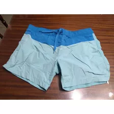 Short De Playa Combinado Celeste T Small Susy