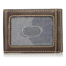 Wrangler Cartera Plegable De Piel Para Hombre, Bolsillos De