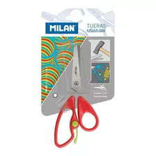 Tijeras Escolar Milán Con Retorno 14 Cm Punta Roma 