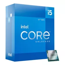 Procesador Gamer Intel Core I5-12600k Bx8071512600k De 10 Núcleos Y 4.9ghz De Frecuencia Con Gráfica Integrada