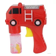 Lança Bolha De Sabão Carrinho De Bombeiro - Bbr Toys