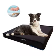 Cama Mascotas Perro Memory Foam Infusión Gel Y Aireación