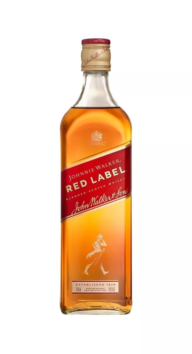 Johnnie Walker Red Label Blended Scotch Escocés 700 Ml