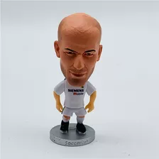 Mini Craque/ Boneco Miniatura Zidane Real Madrid 