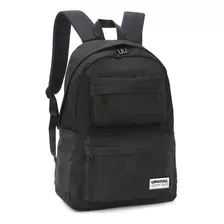 Mochila De Costas Masculina Up4you Juvenil Adulto Cor Preto