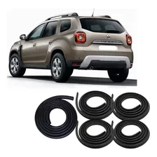 Kit Borracha Portas E Mala Originais Renault Duster Todos C