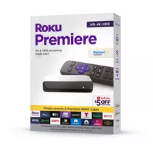 Roku Premiere 3920 Estandar 4k & Hdr & Full Hd 1080p Blanco 