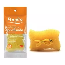 Kit 3 Un Esponja De Banho Esfoliação Profunda Ponjita 3 M