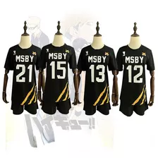 ¡¡haikyuu, Júnior De Voleibol!! Traje De Cosplay Msby Black