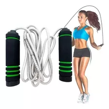 Corda Pular Ajustável Funcional Cross Jump Rope - Mbfit Cor Preto/amarelo