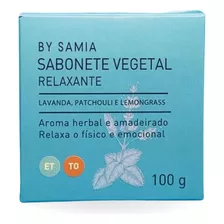 Sabonete Vegetal Em Barra Relaxante By Samia 100g